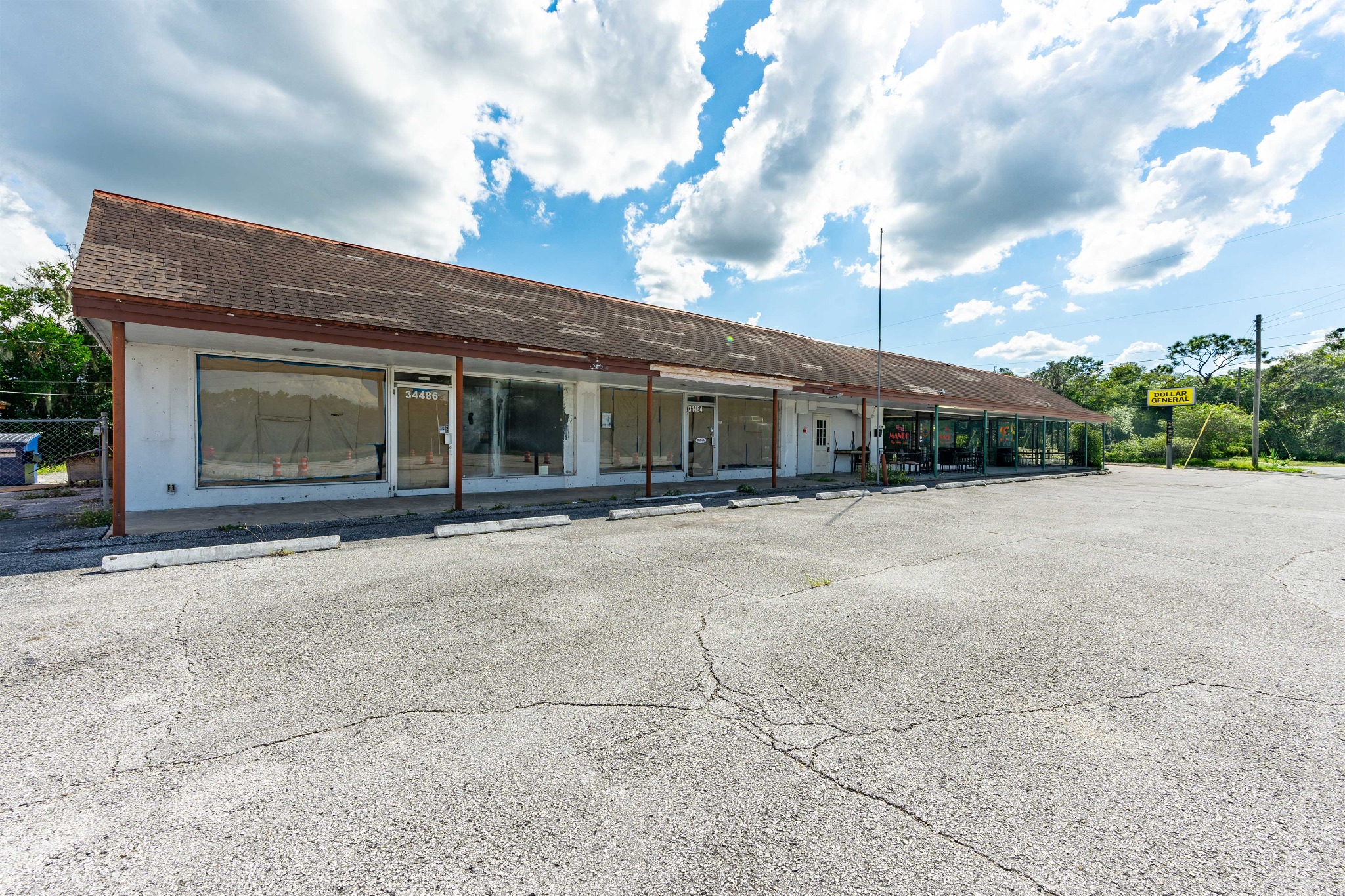 Actual current storefront frontage